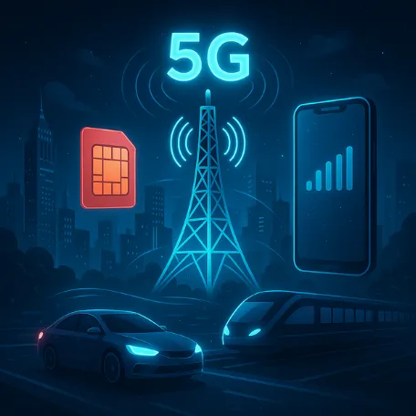 5G connectivity illustration
