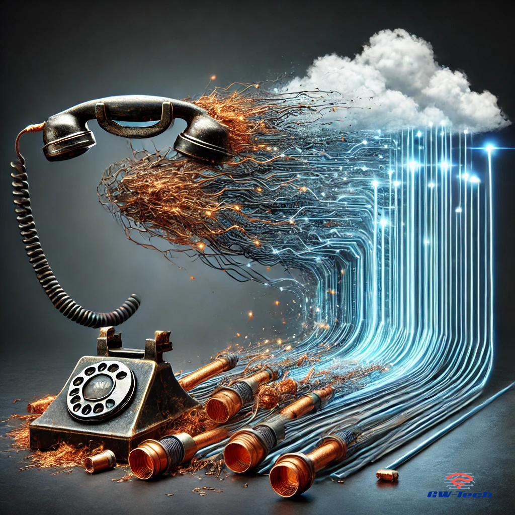 UK PSTN switch-off and VoIP landline replacement