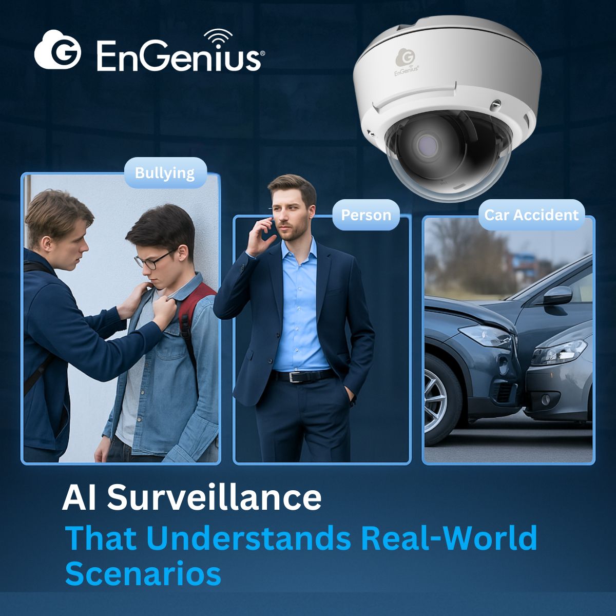 EnGenius AI Cloud Surveillance Camera